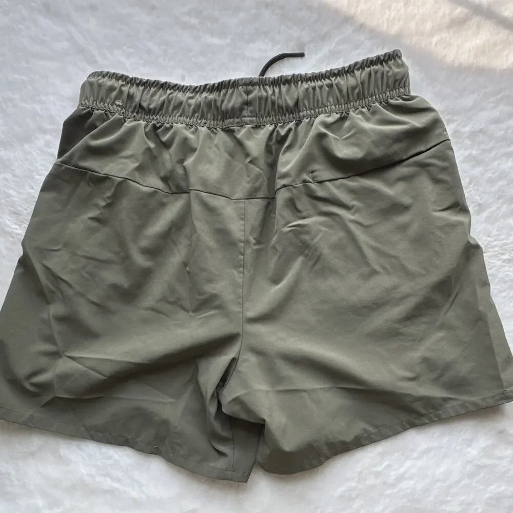 Nike Dri-FIT Men’s Green Athletic Activewear Shorts 5